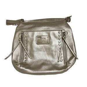 Nicole by Nicole Miller crossbody bag shoulder gold silver hardware NWT